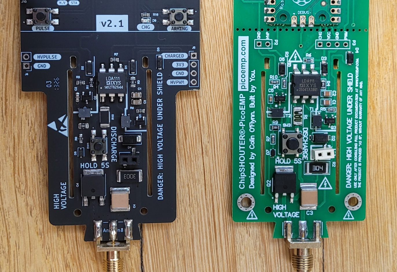 Injection circuit comparison